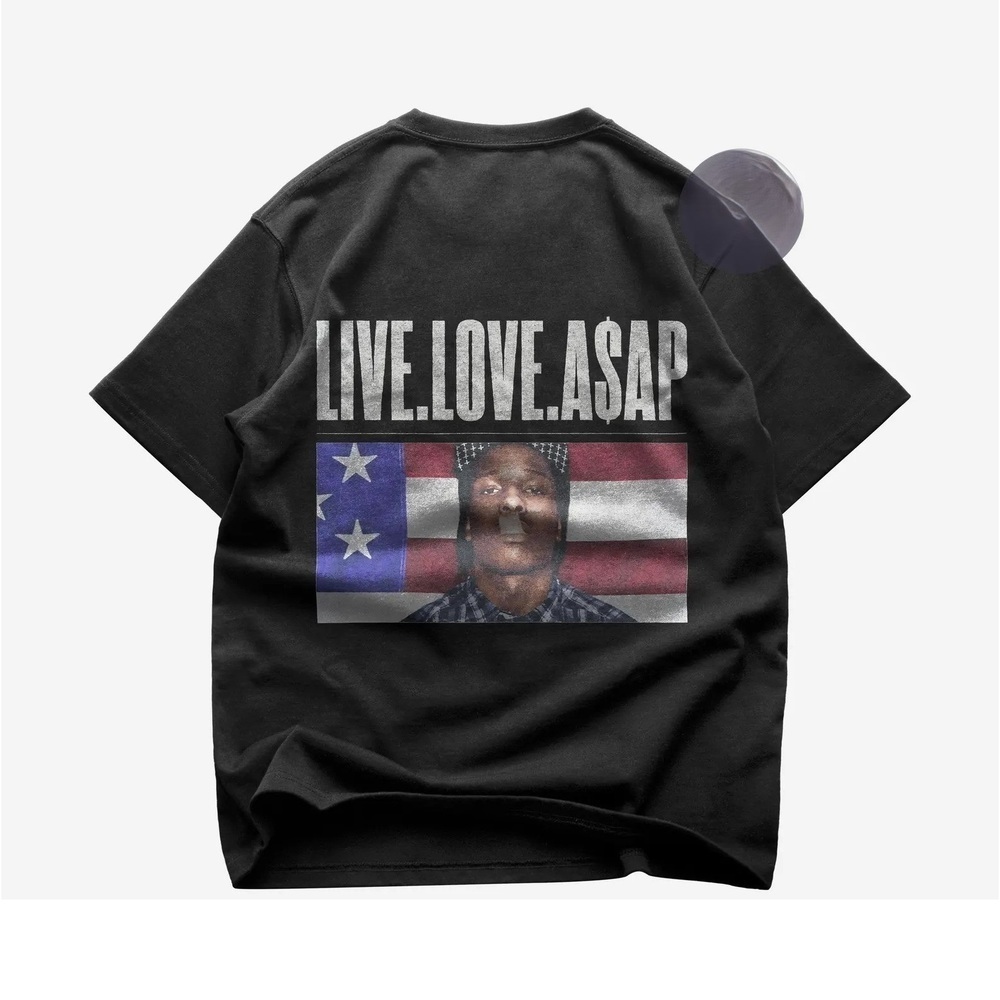 ASAP Rocky Highjack Single New Album Rap Streetwear Music Fan T-Shirt